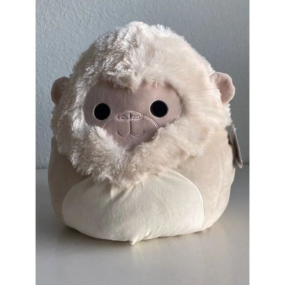 Squishmallows OCTAVE The Capuchin Snow Monkey 16" Super Soft Plush NEW - Picture 1 of 11